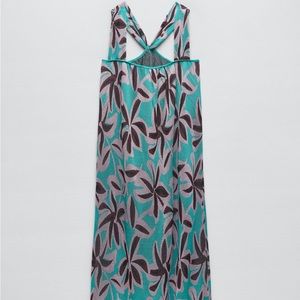 Zara Jacquard Maxi Knit Dress